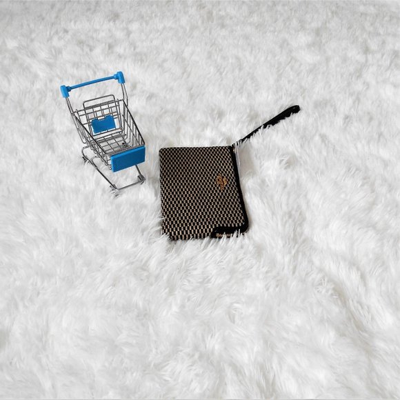 Coach Legacy Jacquard Corner Zip Wristlet - Picture 11 of 11